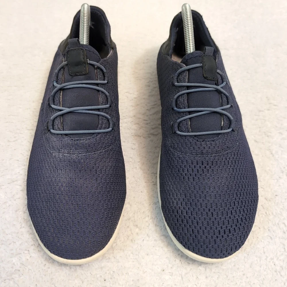 Olukai Alapa Li‎ Dede Shoes Mens Size 9 Slip On Sneakers Navy Blue No Tie Laces